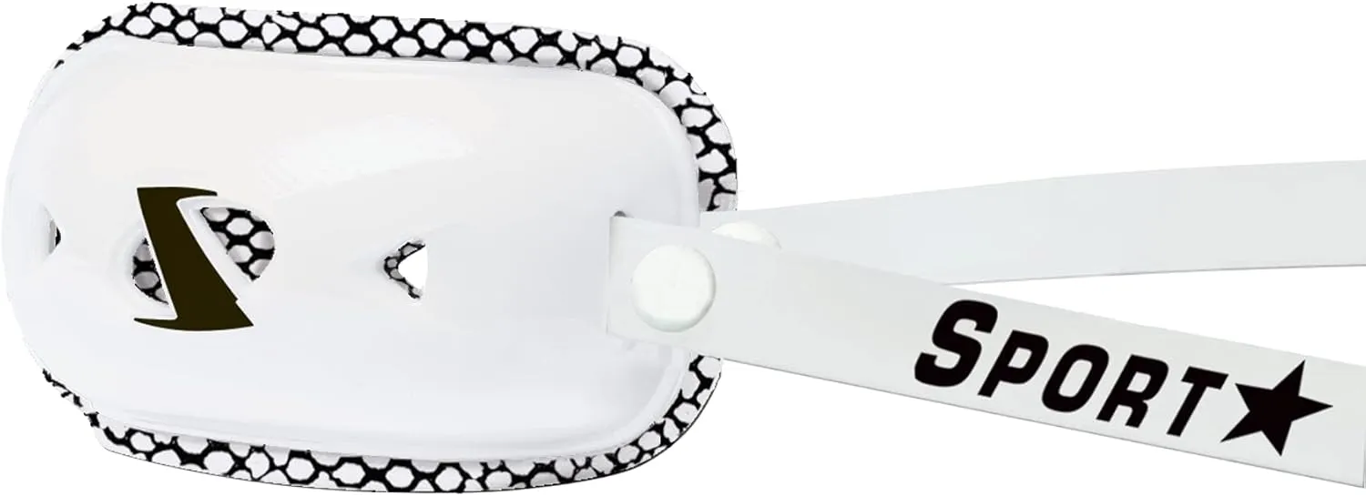 SportStar Rx T-Rex Hurricane Gel Lacrosse Chinstrap - Adult (White)