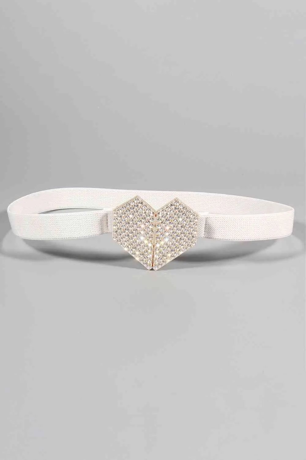 TEEK - Heart Buckle Stretch Belt