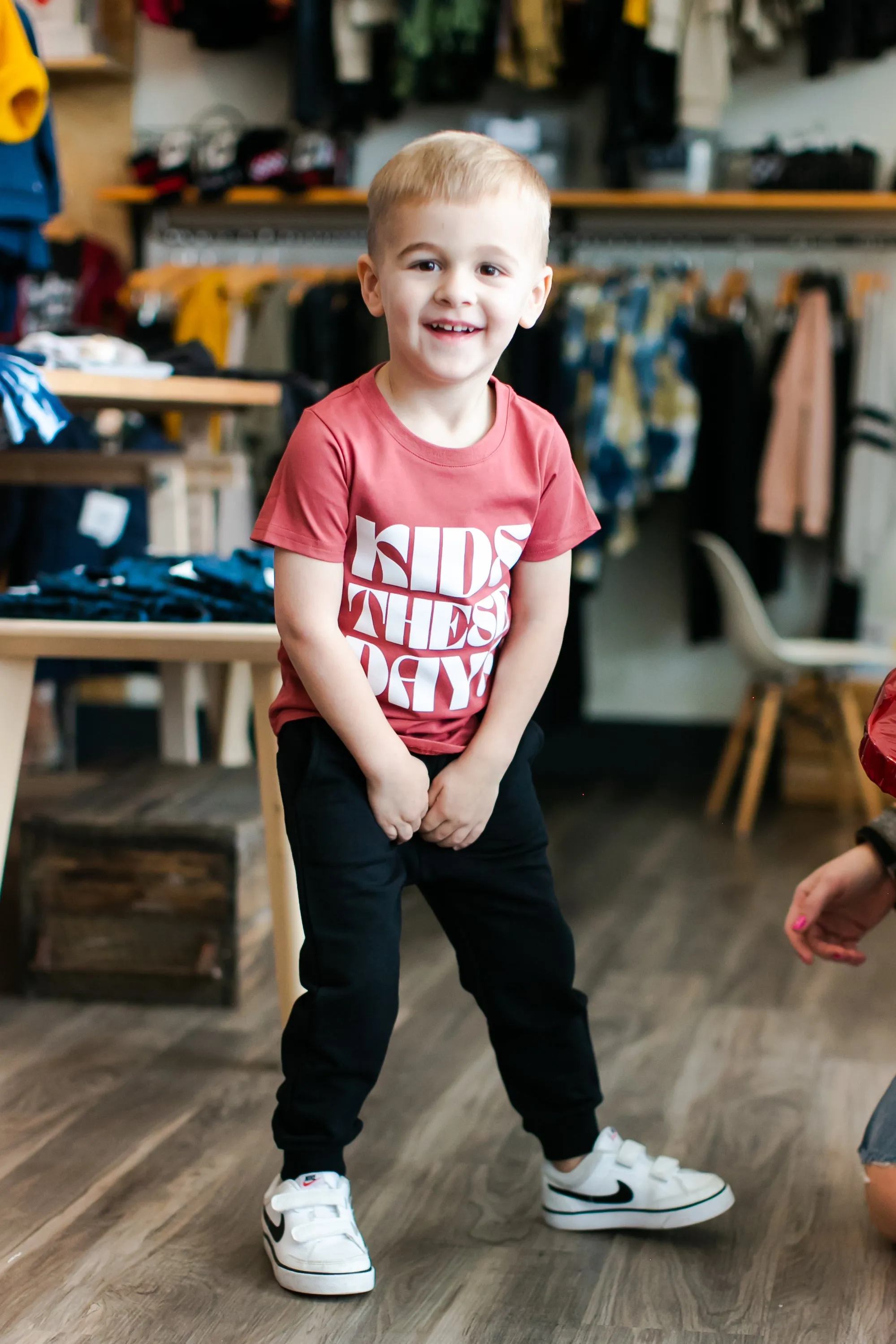 Trilogy Design Co - Kids These Day in Muted Brick