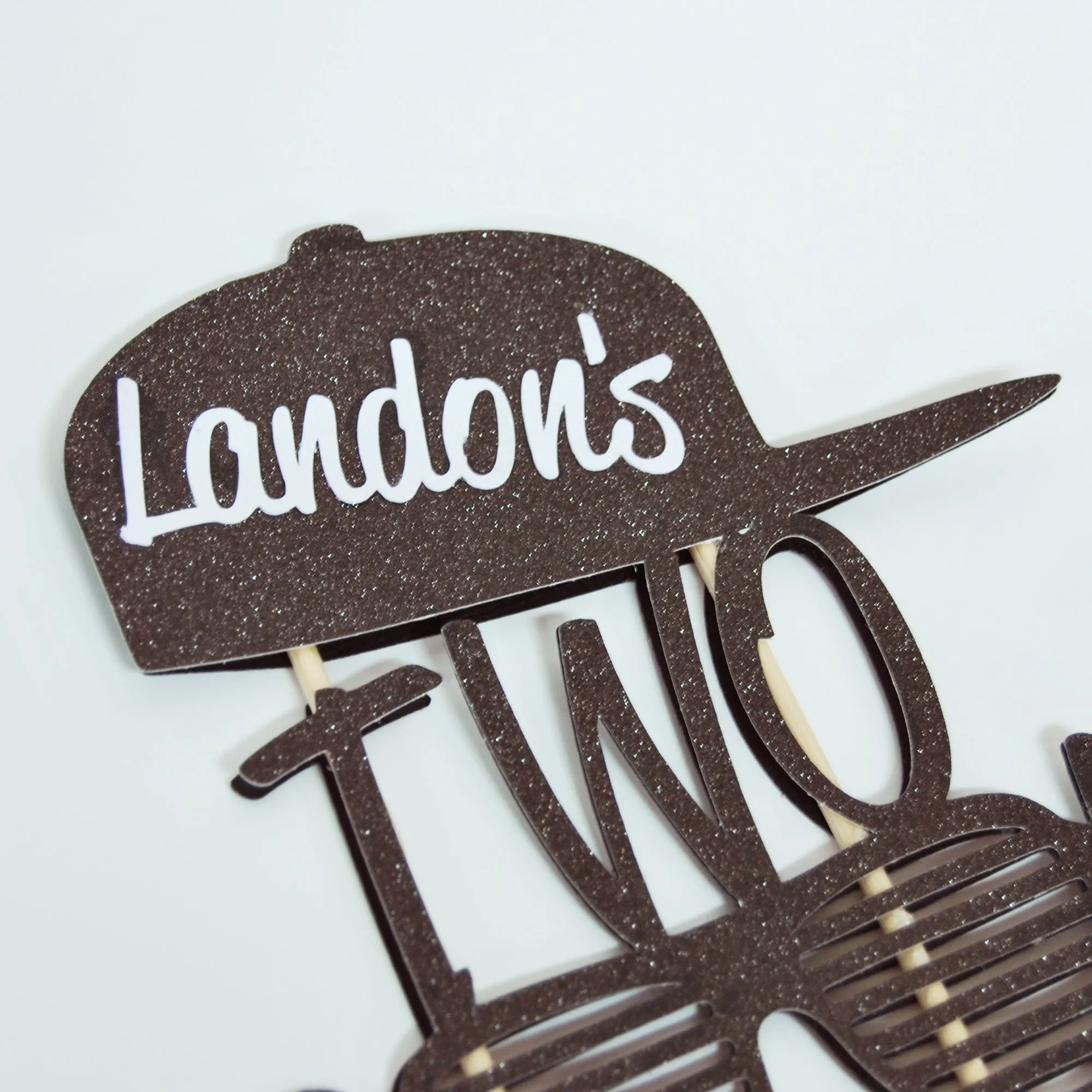 Two Cool Cake Topper