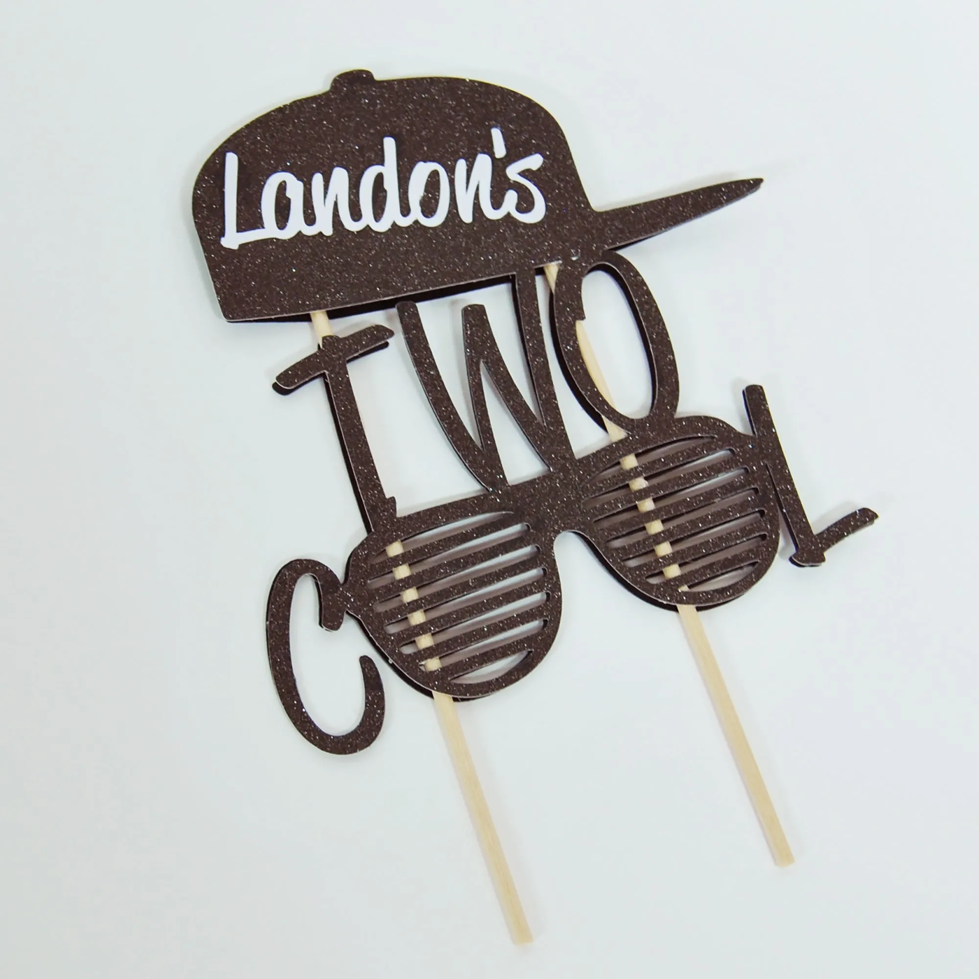 Two Cool Cake Topper